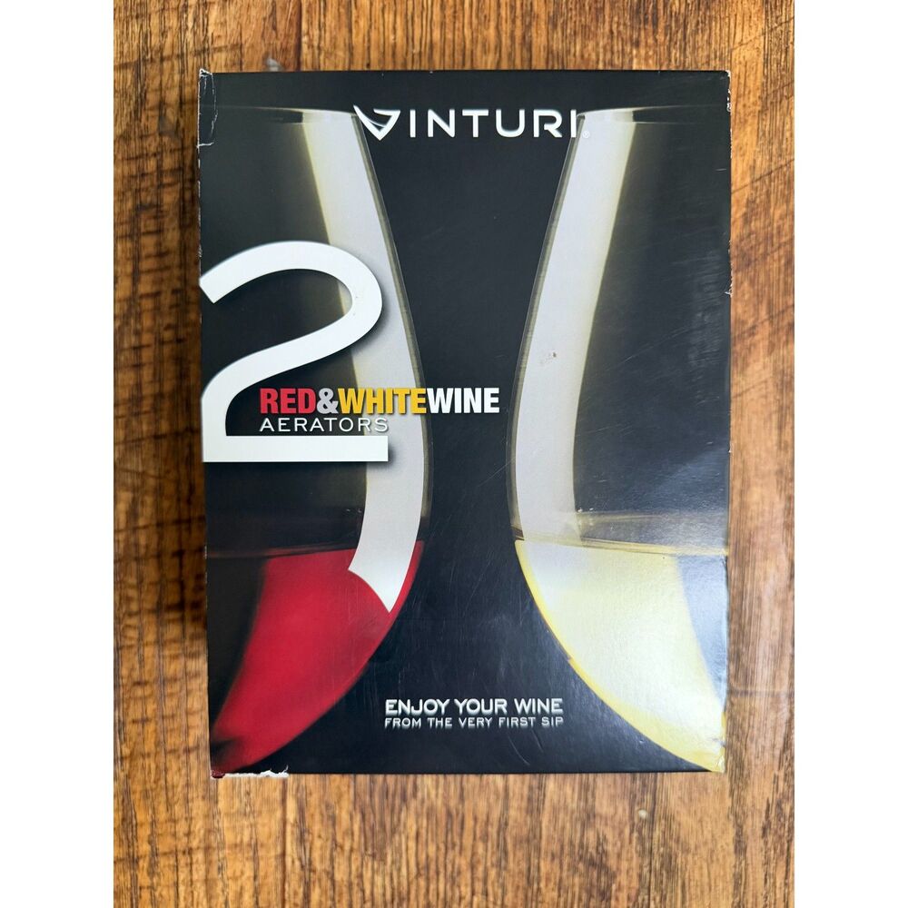 Vinturi Wine Aerators 2 Pack Red & White Wine Aerator Set
